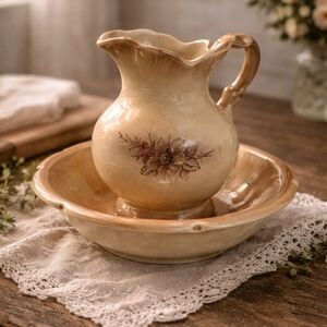 BP Tan Ceramic Plate